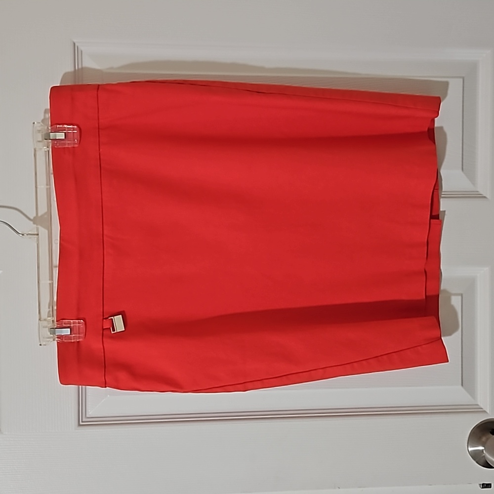 Alex & Olivia Coral (Stretch) Mini Pencil Skirt